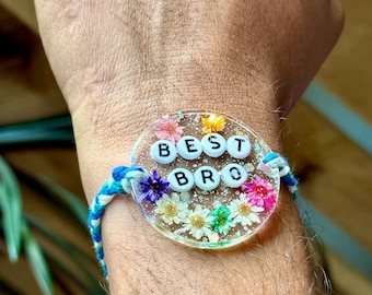 Handmade Epoxy Resin Rakhi | Friendship Bands | Personalized Bracelets