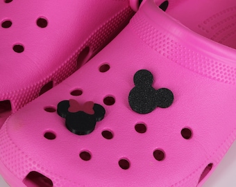 2 Pack Mouse Clog Shoe Compatible Charms Gifts Accessories Mickey Mouse Charm Minnie Mouse Charm Disney Charm