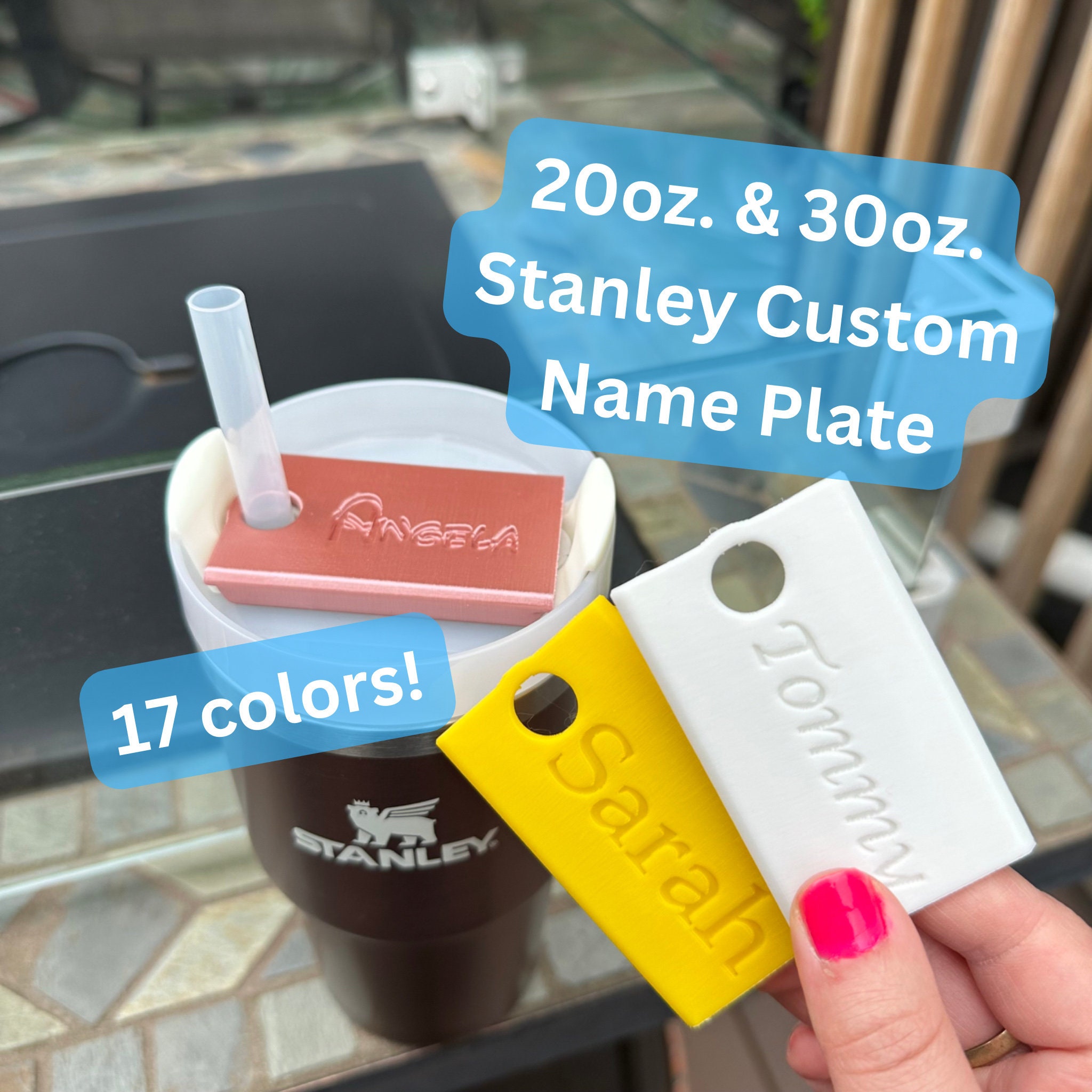 s Custom Stanley Tumbler Name Tags Are a Great Stocking Stuffer –  SheKnows