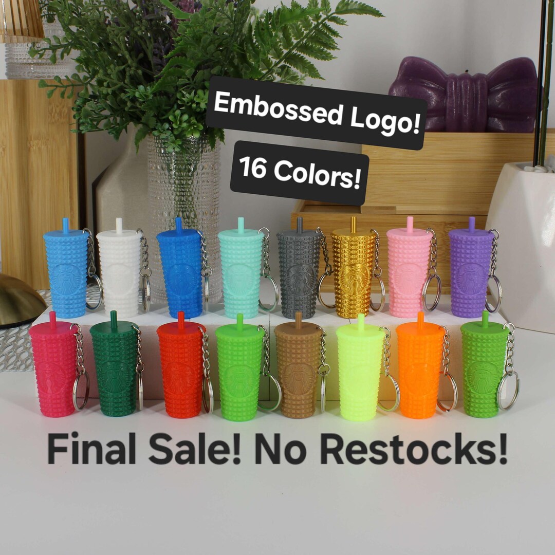 K*a様 スターバックス ミニチュアタンブラーキーホルダー スターバックス風ミニタンブラーキーホルダー | コーヒー愛好家