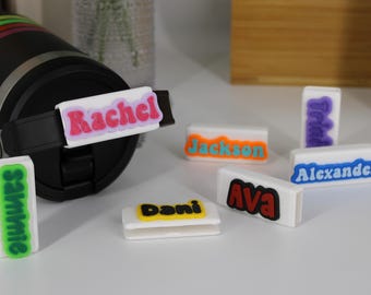 20 Unzen und 30 Unzen Stanley IceFlow Flip Strohbecher Typenschild Namensschild Anpassbares personalisiertes Geschenk Watertok Stanley Namensplatte