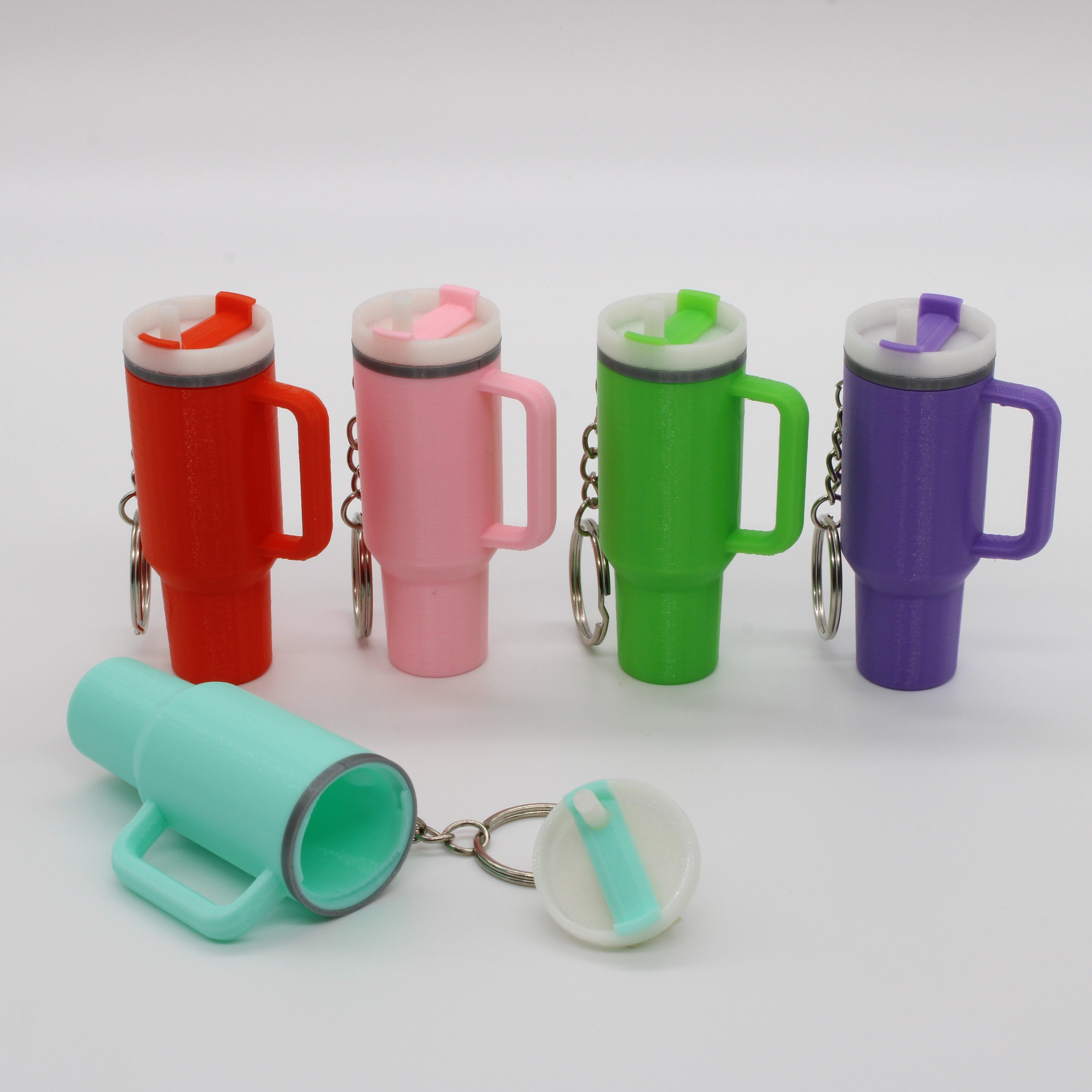 Mini Stanley Tumbler Keychain 3D Printed Trendy Cup Gifts Under 10