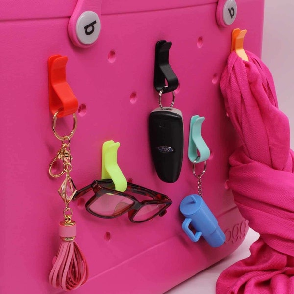 Bogg Bag Kompatibel Zubehör Haken Clip Schlüssel Schlüsselbund Brille Organisation Strandtasche Geschenke Sommer