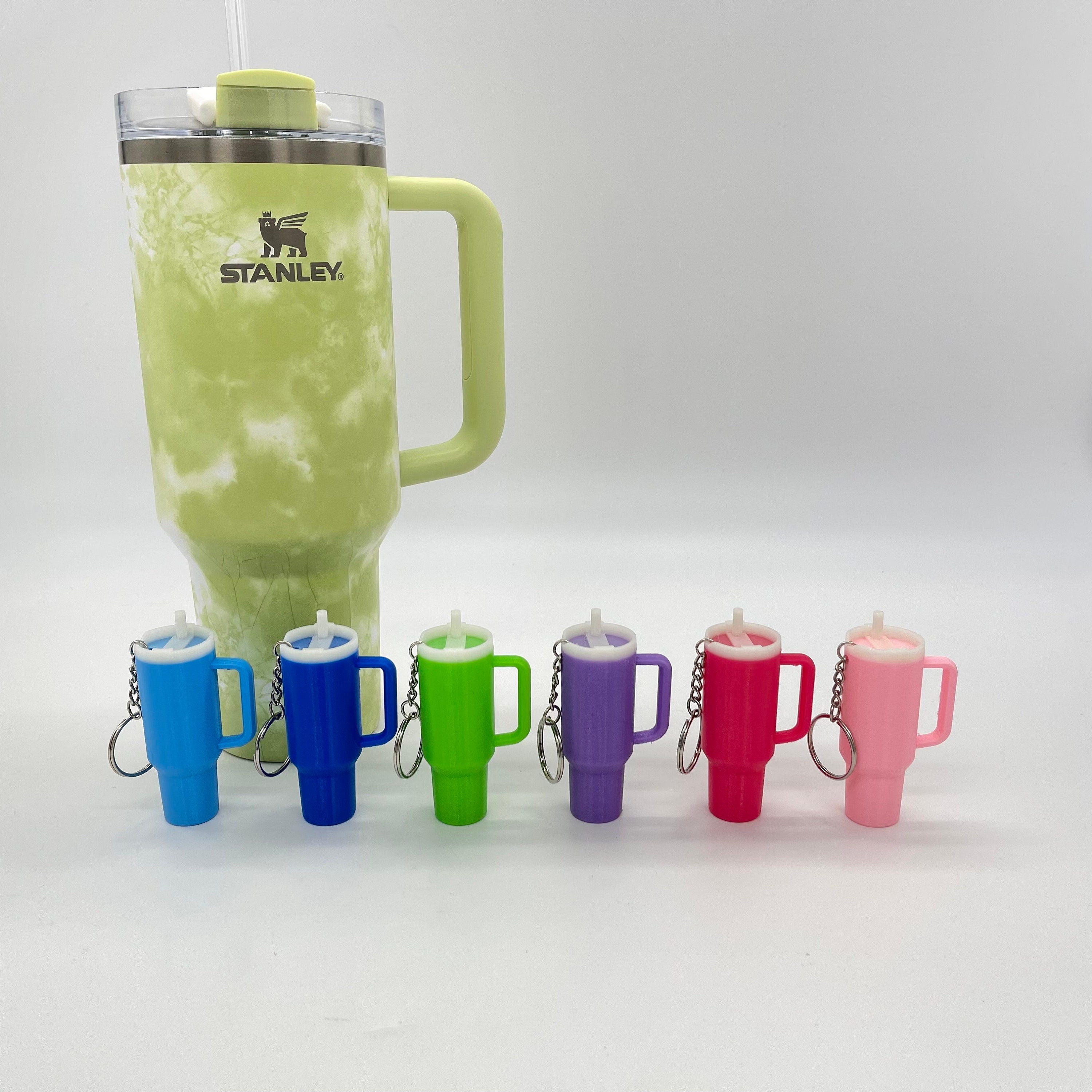 Majestik3D Mini Stanley Tumbler Keychain | 3D Printed | Trendy Cup | Gifts Under 10 Dollars