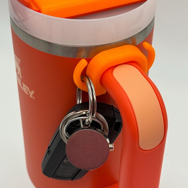 Paquete de 2 - Mango para vaso Stanley con gancho extintor H2.0, accesorio de regalo Watertok