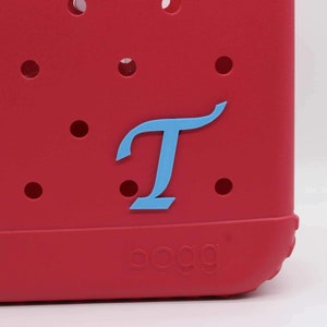 Bogg Bag Initial Charm Mini Script Bogg Accessoires Sommer Monogramm Charm