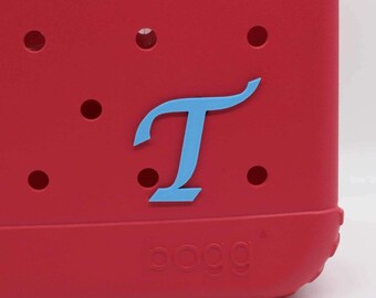 Bogg Bag Initial Charm Mini Script Bogg Accessories Summer Monogram Charm