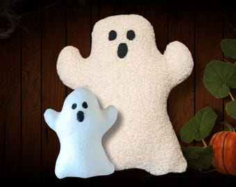 Ghost Plushie Sewing Pattern: Halloween Decor, Easy Felt Project (PDF Pattern)