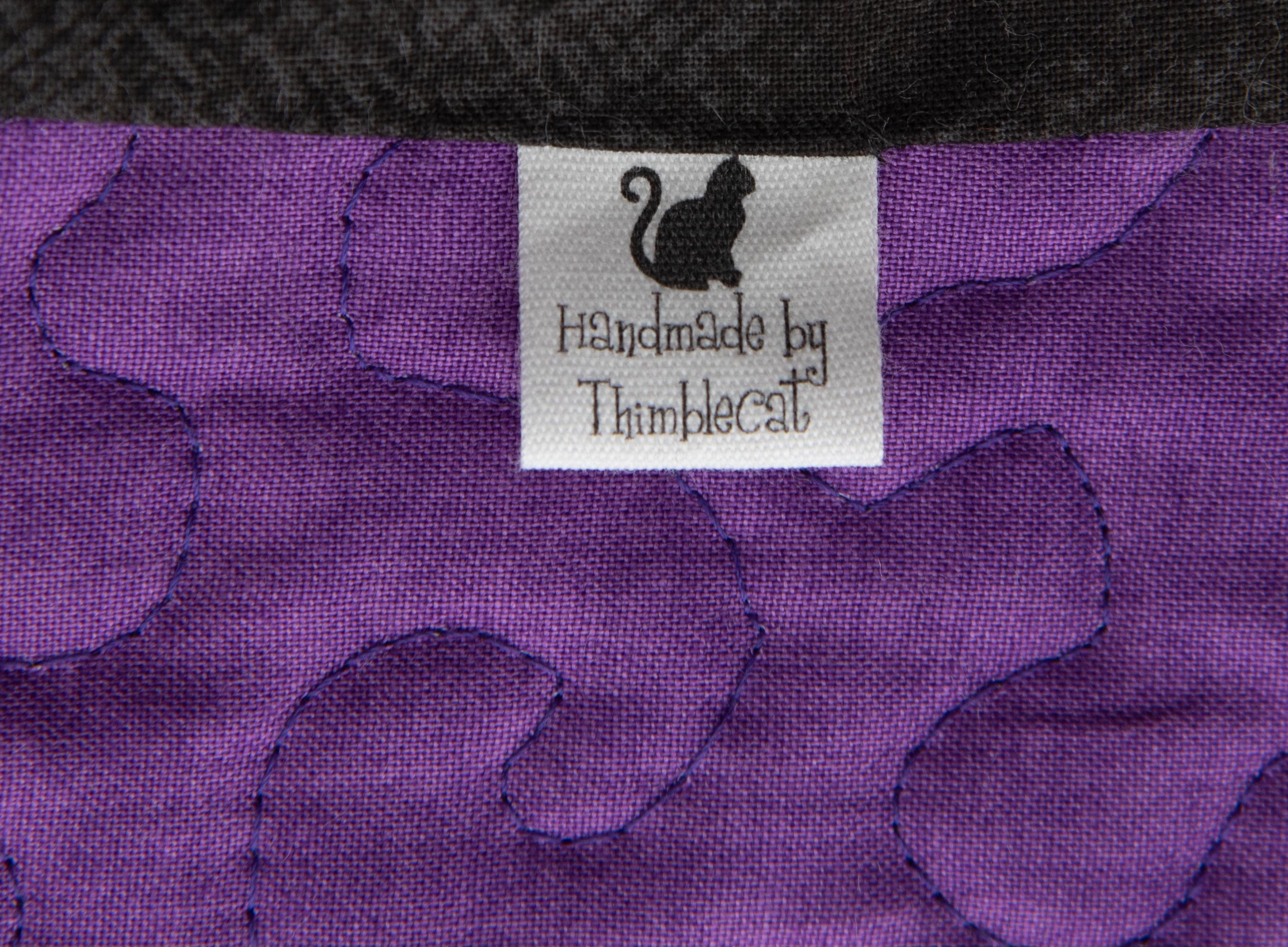 Ghostly Halloween Table Runner Pattern: Applique Quilted Design (PDF ...