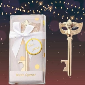 Personalized Masquerade Bottle Opener, Masquerade Bottle Opener Favors, Mask Bottle Opener Party Favors, Cute Bottle Opener Party Favors