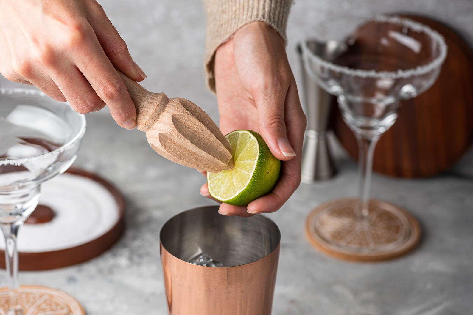 Margarita Salt Rimmer Set With Lid Cocktail Kit, Margarita Gifts, Cocktail Rimmers Etsy