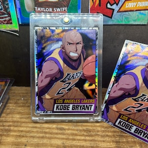 Kobe Bryant - Los Angeles Lakers - Anime Manga Refractor - Kardyewest - Custom card art