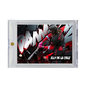 Elly De La Cruz custom Damn! base card by Kardye