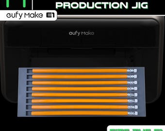 Eufymake E1 Pencil Jig (8/50 Slot Jig) – UV Printer Jig