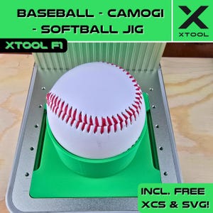 xTool F1 bolljigg: 3D-utskriven för baseboll, softboll och camo