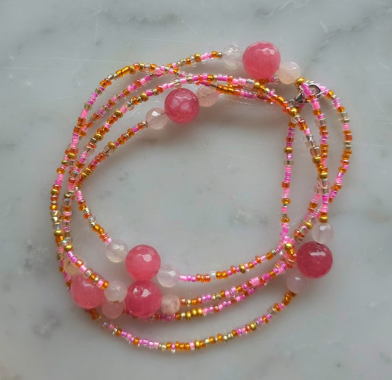 Opal waist beads hotsell