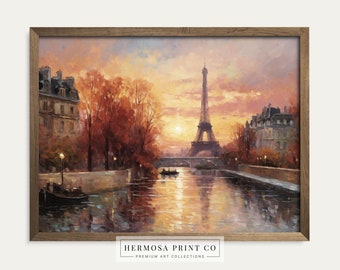 Sunset on the Seine II | Home Decor | Premium Digital Download | 266