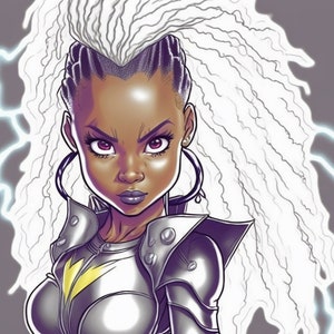 Storm | Marvel | Marvel Storm | X-man | Black Art | Digital Download