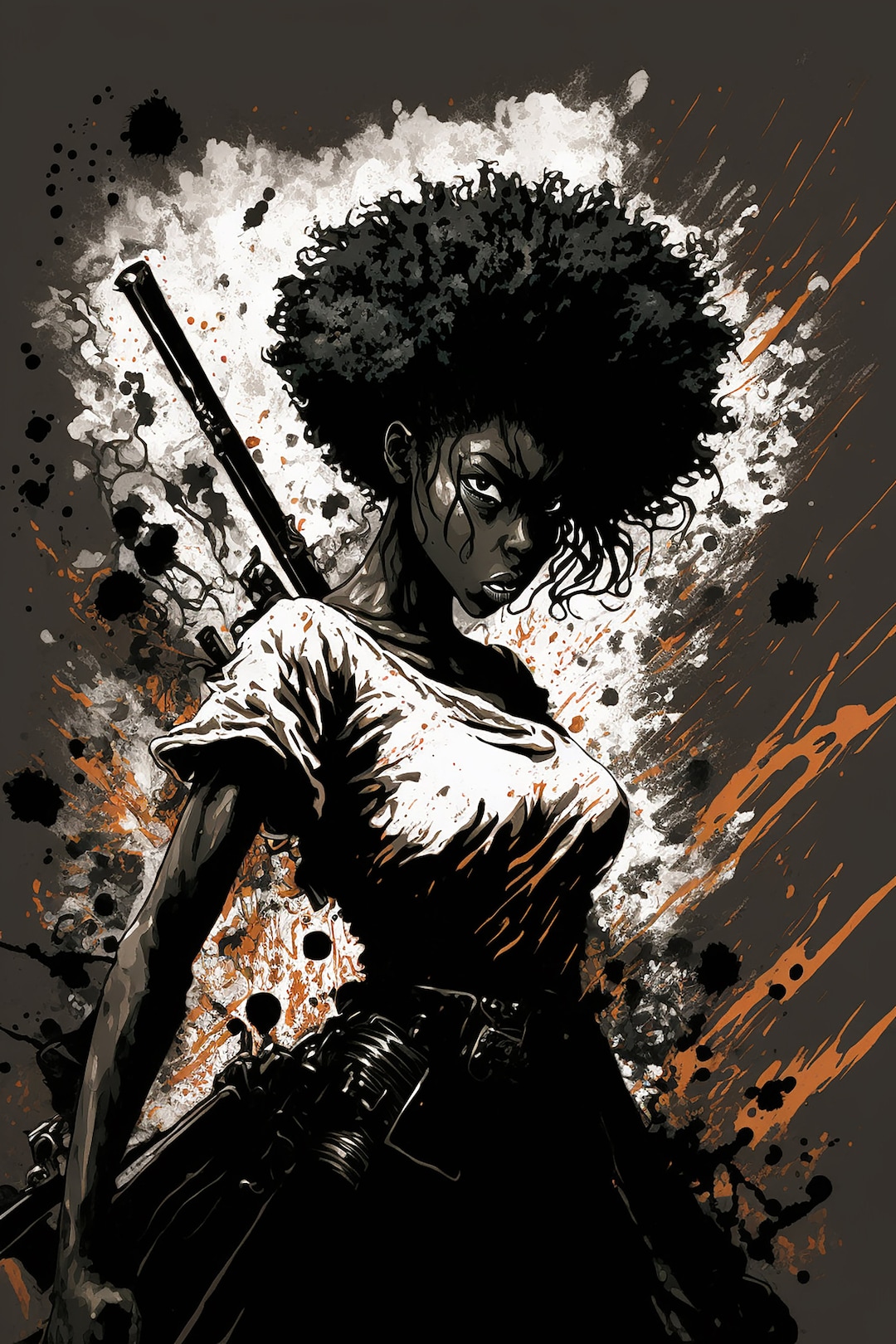 Pin by Ganesha Arte on anime  Afro samurai, Samurai art, Sci fi