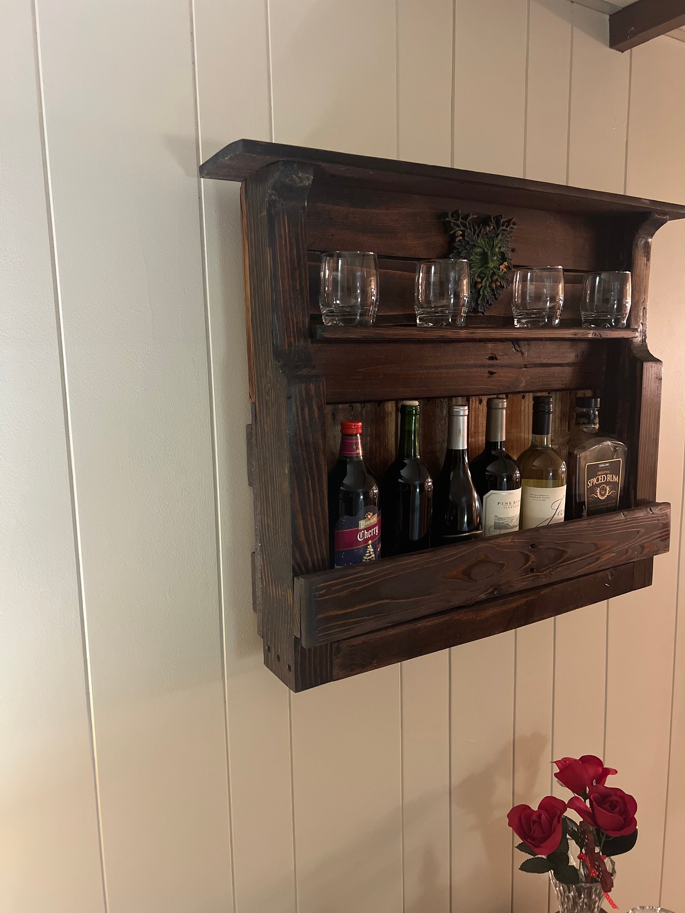 The Green Man Whisky or Wine Rack - Etsy