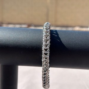 Stainless Steel -  Box Chain Bracelet