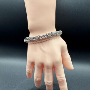 Stainless Steel Box Chain Bracelet - 8.5”