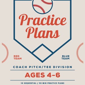 10 Youth Baseball Practice Plans for 4–6-Year-Old Players