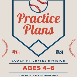 5 Youth Baseball Practice Plans for 4–6-Year-Old Players