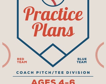 5 planes de práctica de béisbol juvenil para jugadores de 4 a 6 años