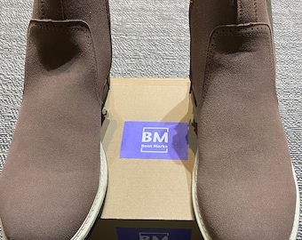 Beige Ankle Boots For Men