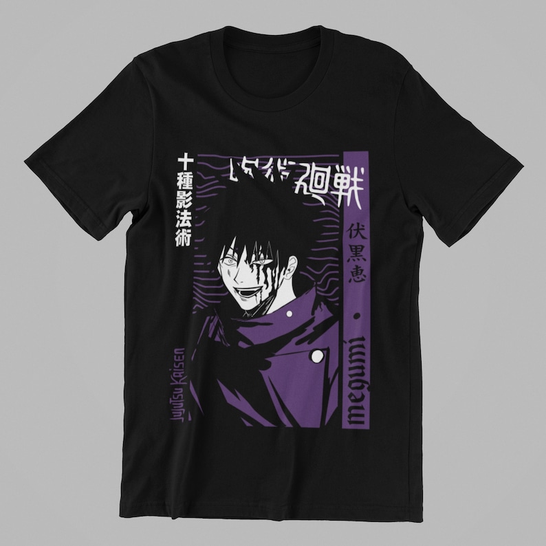 Anime Japanese T-Shirt | Manga Shirt | Anime Graphic Tees | Cool Anime Shirt | Anime Clothing | Japanese T-Shirt | Otaku Gift image 1