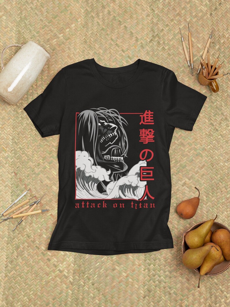Anime Japanese T-Shirt | Manga Shirt | Anime Graphic Tees | Cool Anime Shirt | Anime Clothing | Japanese T-Shirt | Otaku Gift image 1