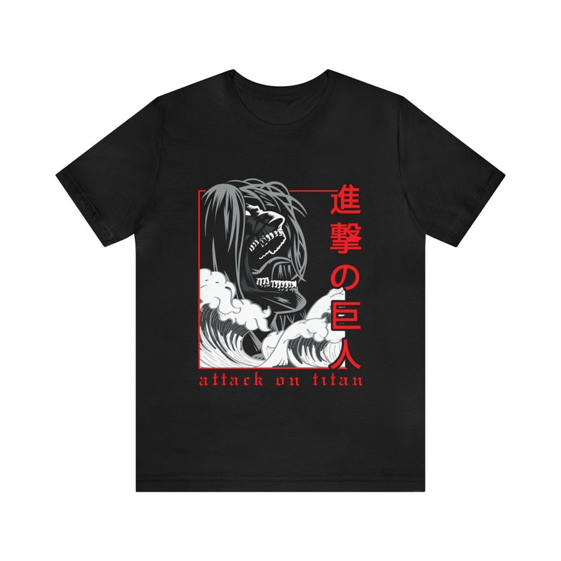 Anime Japanese T-Shirt | Manga Shirt | Anime Graphic Tees | Cool Anime Shirt | Anime Clothing | Japanese T-Shirt | Otaku Gift Black
