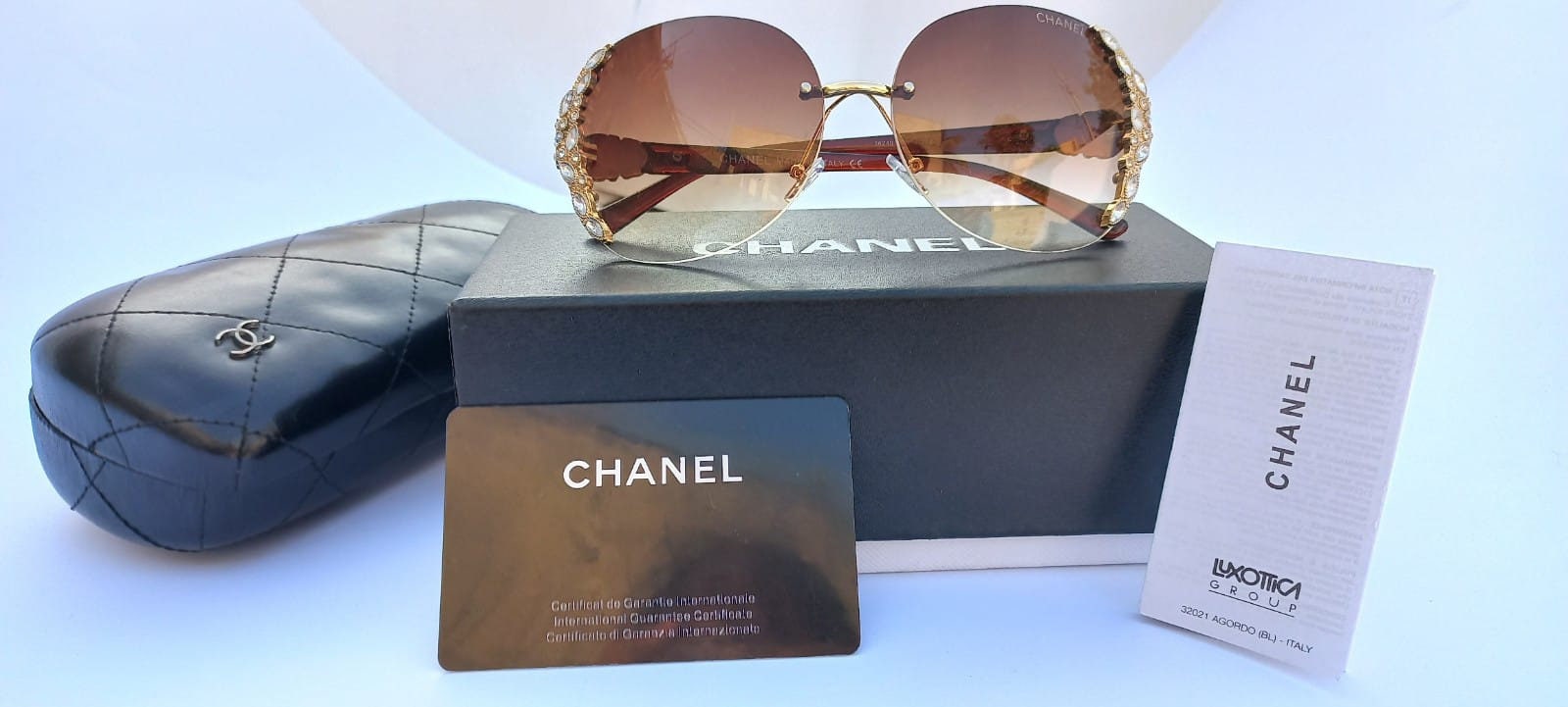 Op te slaan Teleurgesteld links Chanel Sunglasses Women - Etsy
