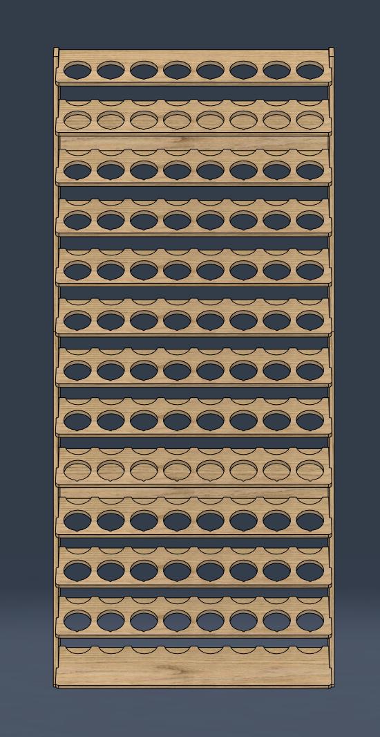 Double Stack Paint Can Rack - Etsy