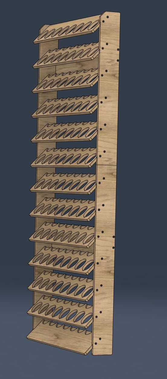 Double Stack Paint Can Rack - Etsy