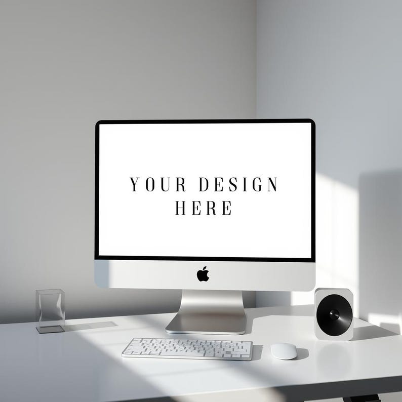 Computer Mockup Bundle, Apple Imac Mockup, Computer Mockup, Imac ...
