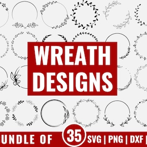 Circle Svg Bundle, Diffrent Thickness, Monogram Circle Svg, Circle Border Svg, Circle Frame Clipart, Circle Frame Svg, Outline Svg