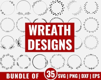Circle Svg Bundle, Diffrent Thickness, Monogram Circle Svg, Circle Border Svg, Circle Frame Clipart, Circle Frame Svg, Outline Svg