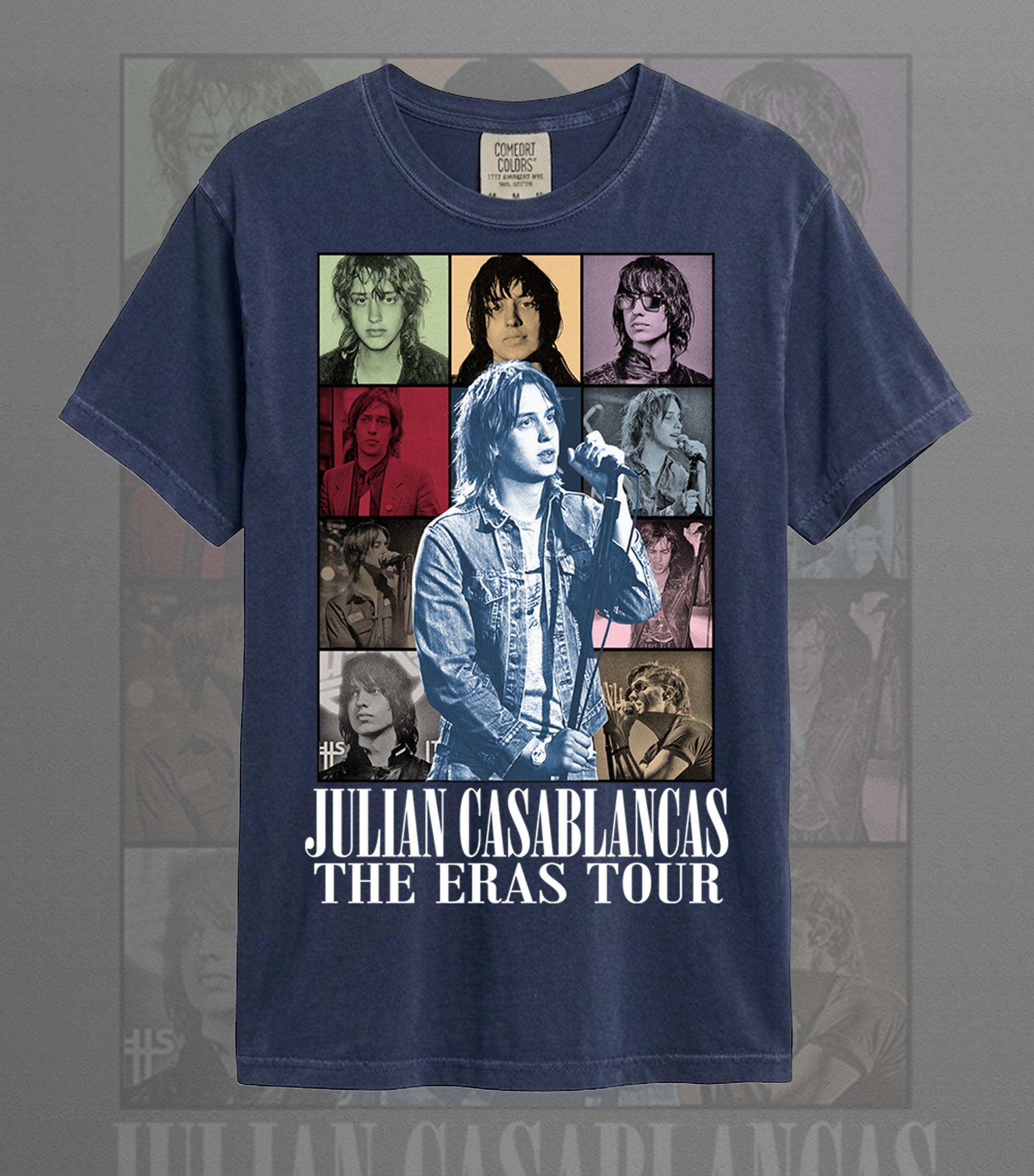 Julian Casablancas Eras Tour Unisex Softstyle T-shirt ID - Etsy