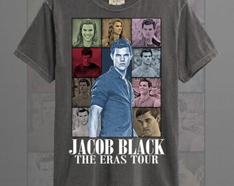 Jacob Black - Taylor Lautner Eras tour, Warewolf, Vampire Unisex Softstyle T-Shirt ID