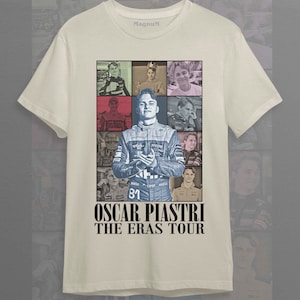 Oscar Piastri The Eras tour Unisex Softstyle T-Shirt