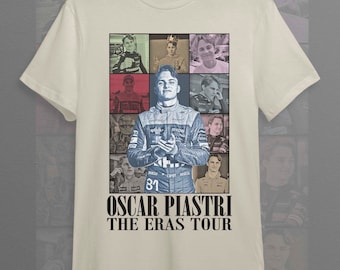 Oscar Piastri The Eras tour Unisex Softstyle T-Shirt