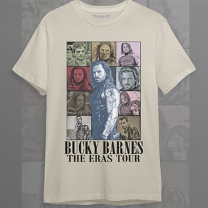 Sebastian Stan Bucky Barnes The Eras tour Unisex Softstyle T-Shirt