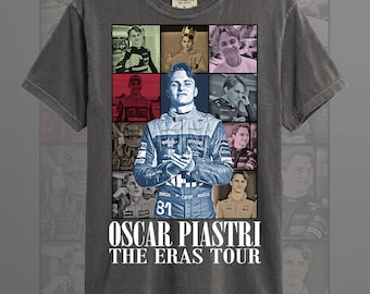 Oscar Piastri The Eras tour Unisex Softstyle T-Shirt ID