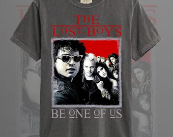 The Lost Boys Vintage Unisex Shirt - Vintage The Lost Boys TShirt Gift For Him and Her - The Lost Boys Movie 90s retro design graphic tee ID