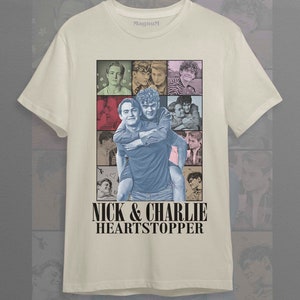 Nick & Charlie Heartstopper The Eras tour Unisex Softstyle T-Shirt