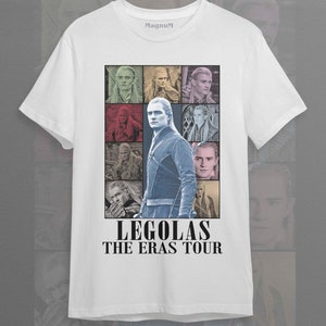 Legolas The Eras tour Unisex Softstyle T-Shirt LOTR ID White