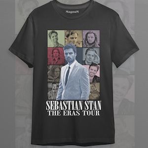 Sebastian Stan The Eras tour Unisex Softstyle T-shirt