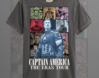 Camiseta unisex suave de Chris Evans Capitán América The Eras Tour ID